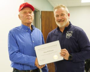 Ohio Fair Managers Association Recognizes Don Williams as Outstanding Fair Supporter